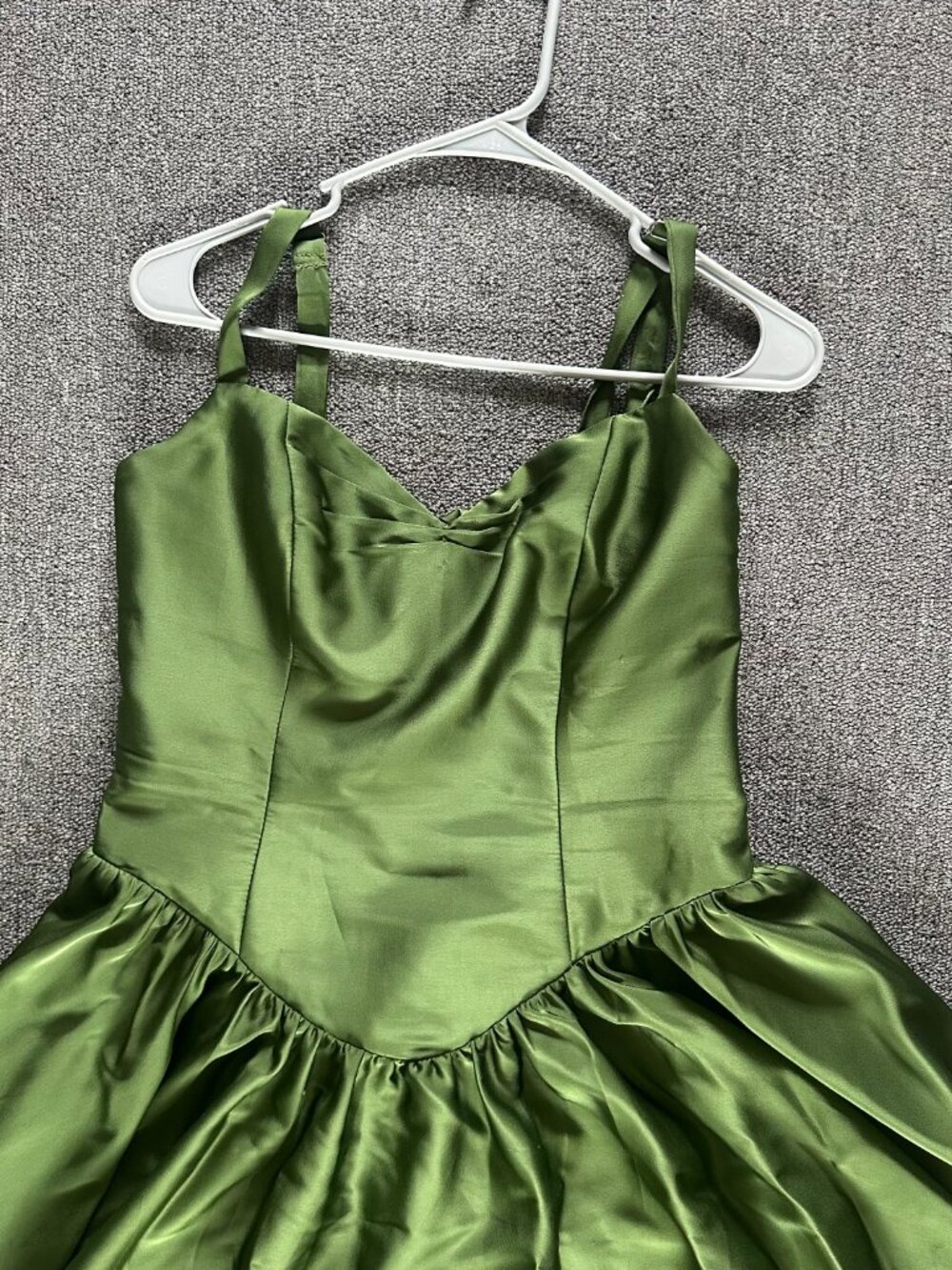 Azazie Evadina Bridesmaid Dress Color Juniper - Picture 11 of 11